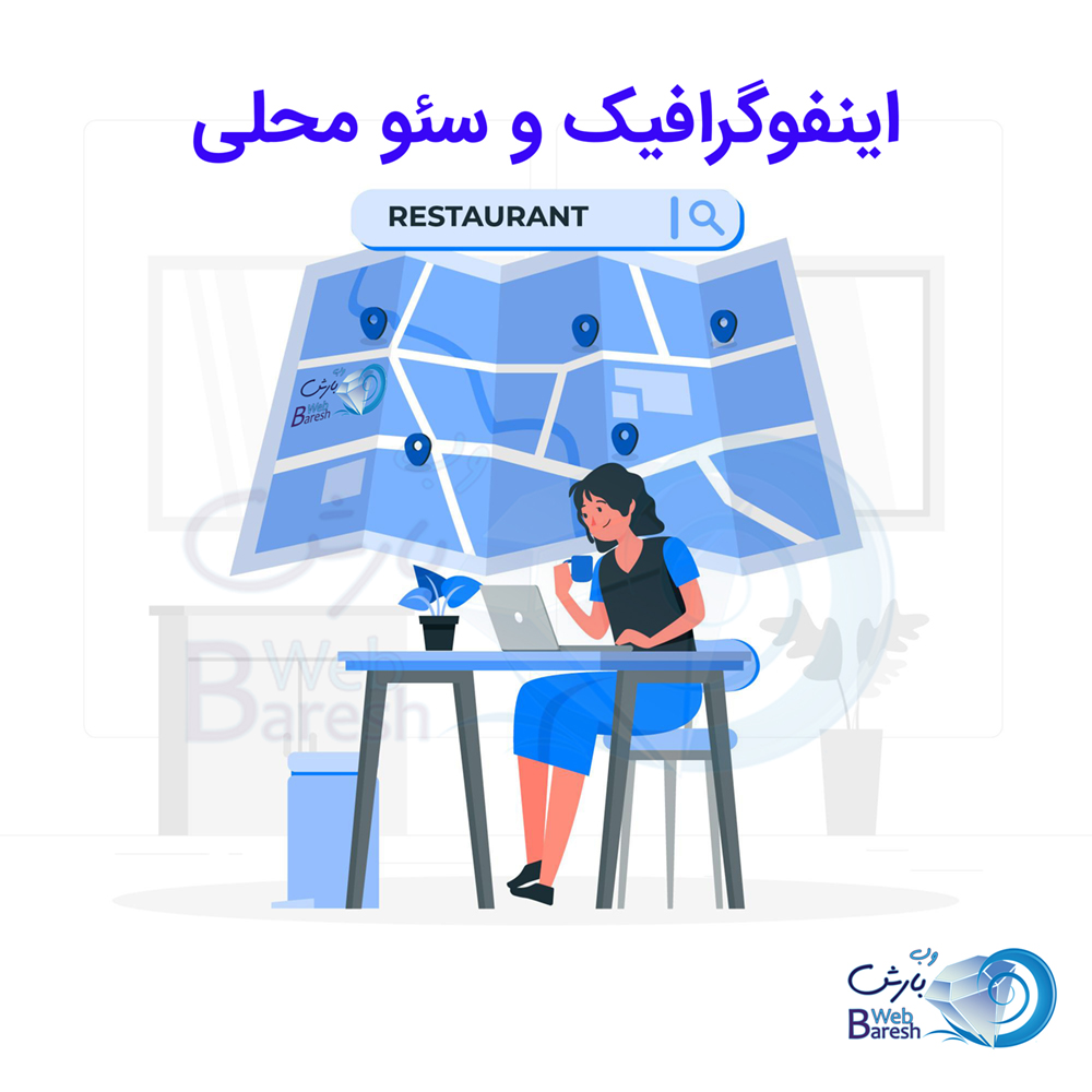 اینفوگرافیک و سئو محلی - Local SEO
